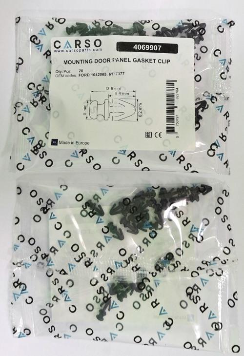 MOUNTING DOOR PANEL Clip 5mm 3