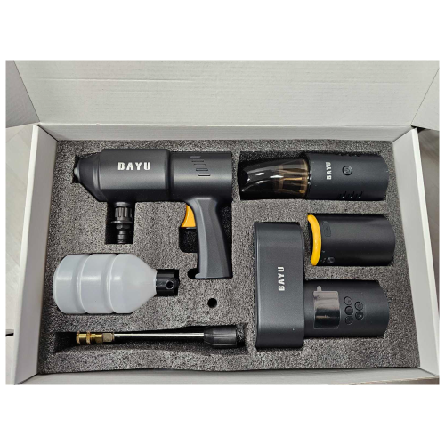 Auto Outdoor Smart Kit BAYU - Tire inflator - Vacuum Cleaner - Car Washer - Power Bank 7