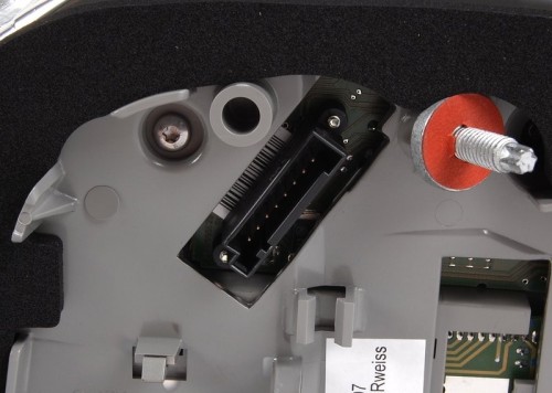 Rear light in the side panel,white right 6