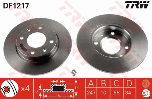 Brake disc 10