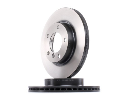 286x22mm, 5x120, Vented, Painted, High-carbon