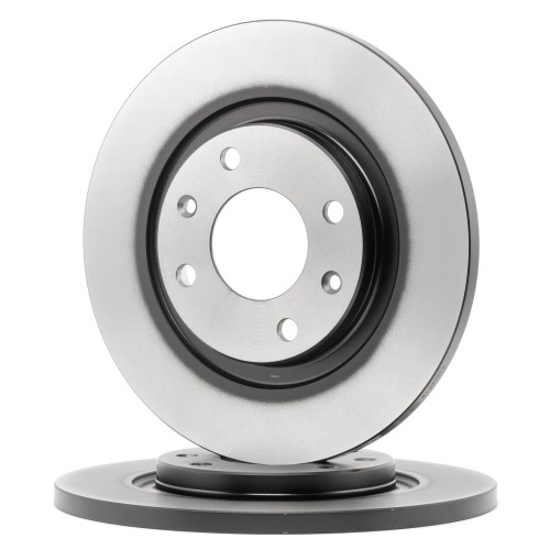 266x13mm, 4x108, solid, Painted, with bolts/screws