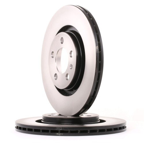 280x22mm, 5x100, Vented, Painted, High-carbon, with screw