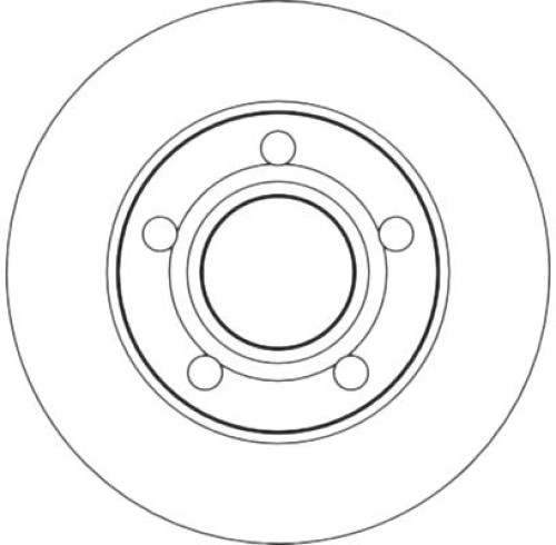 245x9,9mm, 5x112, solid, Painted