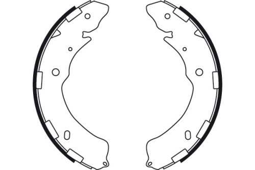 BRAKE SHOE SET 3