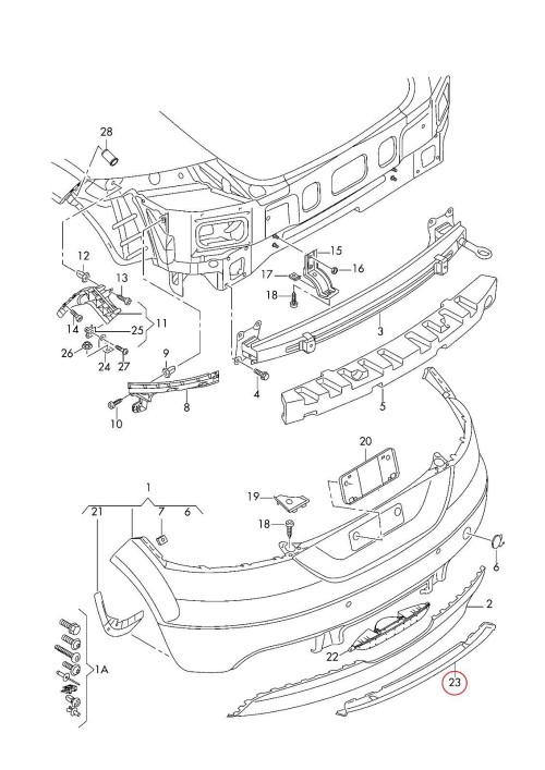 ice silver metallic spoiler 13
