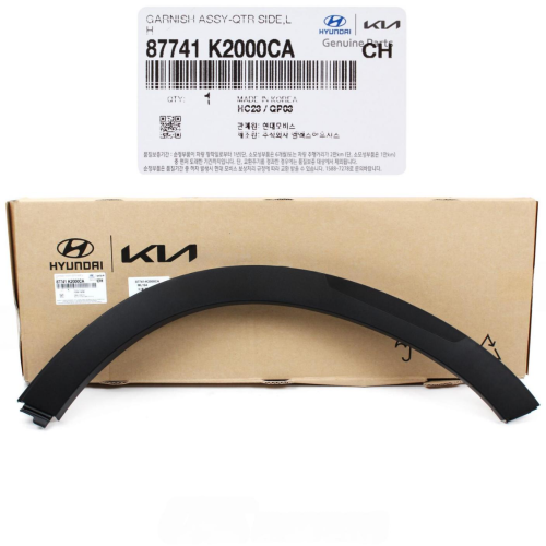 Rear Fender Wheel Molding