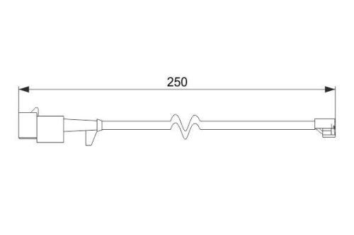 Brake Pad Wear Sensor For Iveco Daily 1
