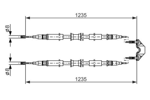 Hand Brake Cable 11