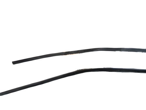 Rear side glass seal