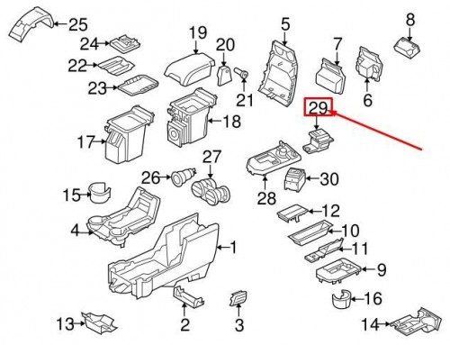 Switch - Assembly -parking Brake - Discovery 3 2