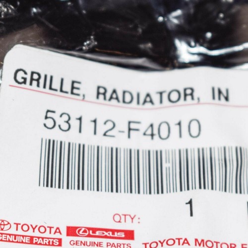 Grille, radiator,; TR 6