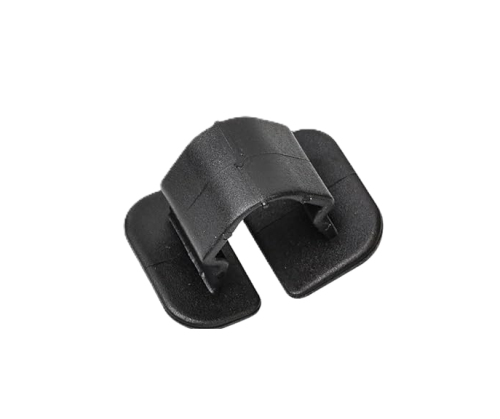 Satin black fastening buckle 1