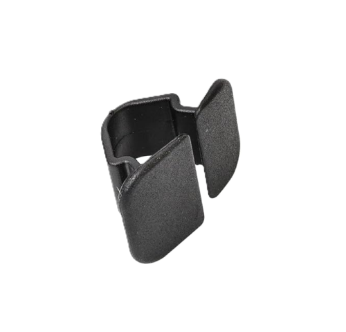 Satin black fastening buckle 7