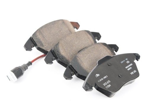 1 set of brake pads with indicator 2