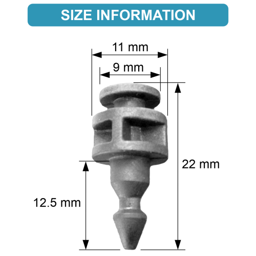 Rear lights clips for MB Sprinter and VW Crafter 4