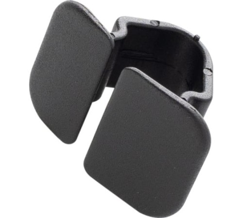 Satin black fastening buckle 2