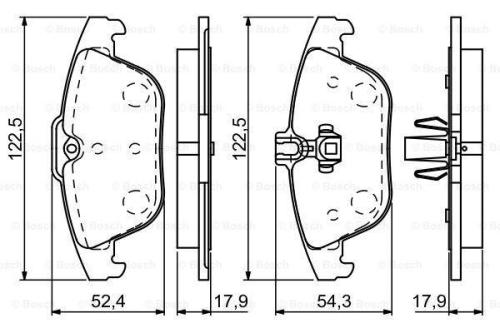 Rear Axle Brake Pads 5