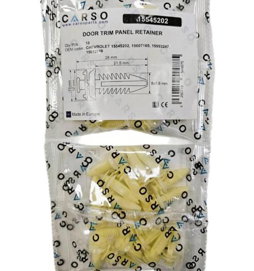 Door Trim Panel Clips Retainer For GM 5