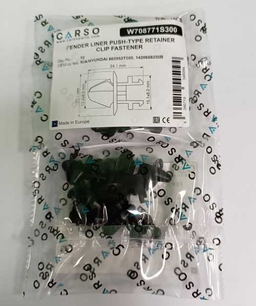 Radiator Shroud Air Deflector Cowl Grille Retainer Clip 4