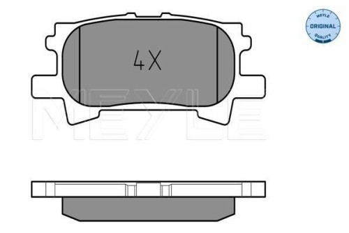 Brake Pad Set For Lexus Rx Ii (xu30) 1