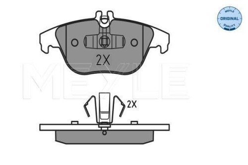Brake Pad Set Suitable For Mercedes-benz Glk (x204) 1