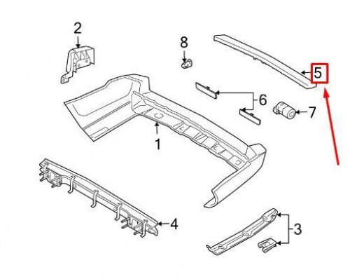 REAR BUMPER STEP PAD 2