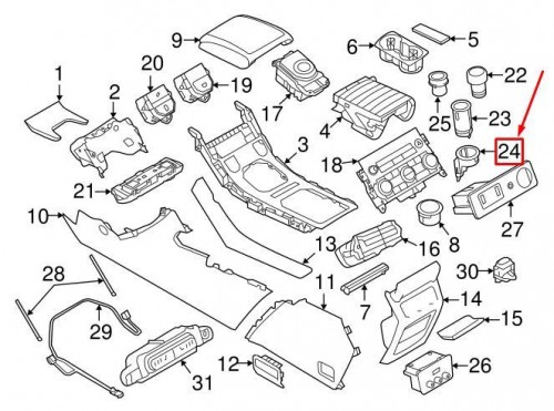 Power Outlet Retainer Ring 8