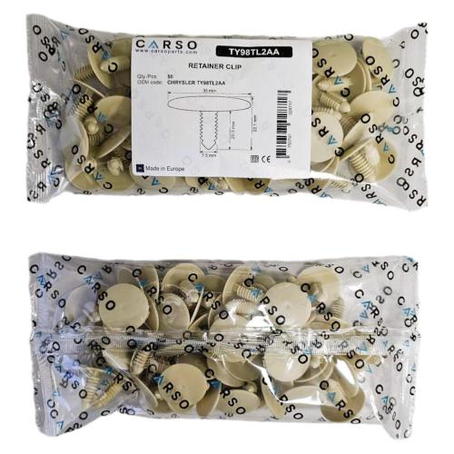 Interior trim clip 3