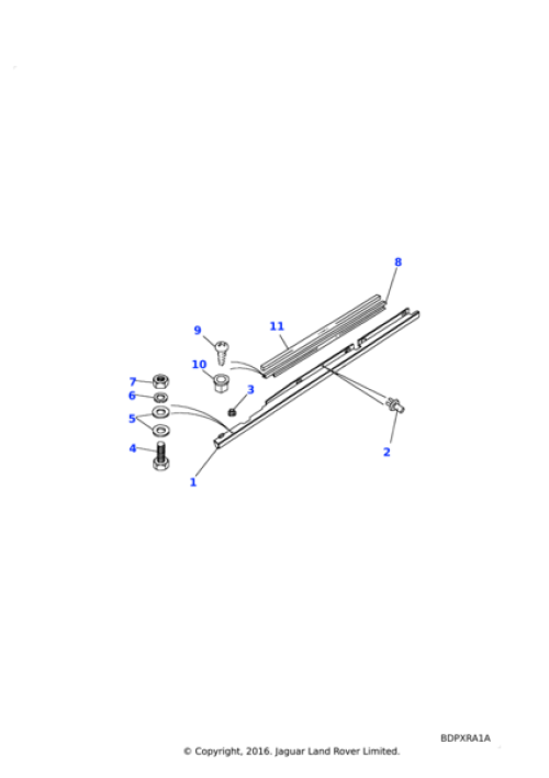 Fixing Clip, 79086L 7