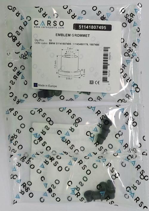 Emblem grommets 3