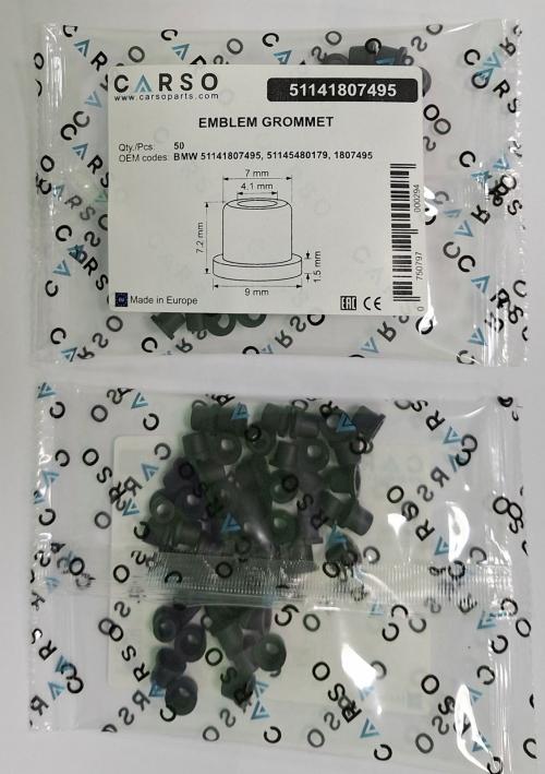 Emblem grommets 3