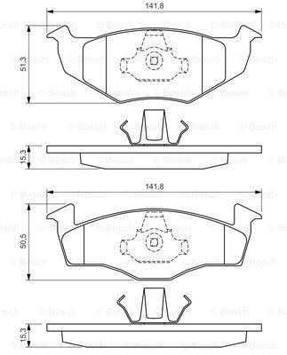 Front Axle Brake Pads 5