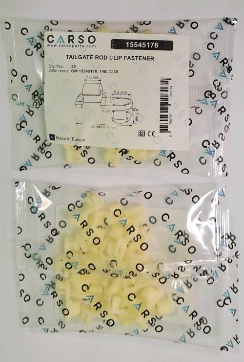 TAILGATE ROD CLIP FASTENER 3