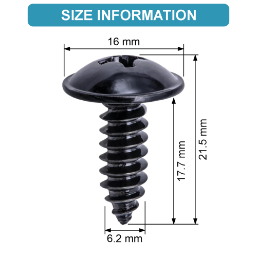 FENDER LINER SCREW 6