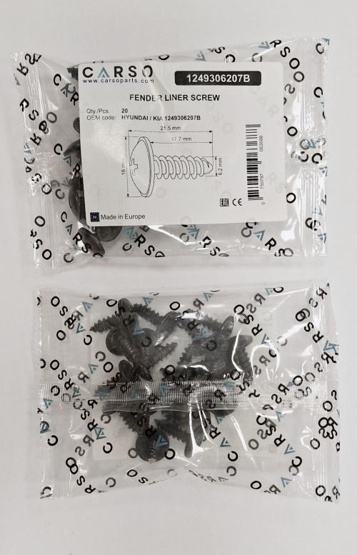 FENDER LINER SCREW 3