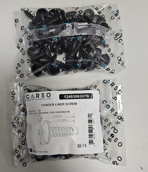 FENDER LINER SCREW 7