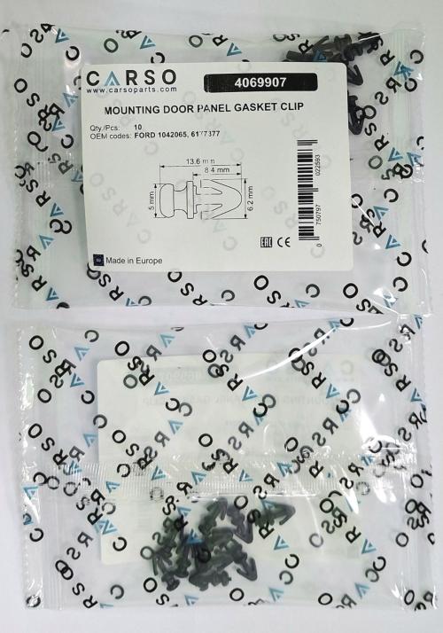 MOUNTING DOOR PANEL Clip 5mm 3