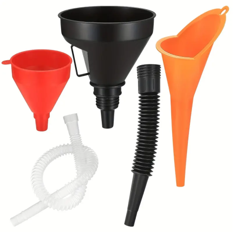 Car Oil Funnel Set, 3pcs.
