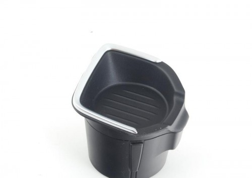 Storage tray, cup holder, driver side