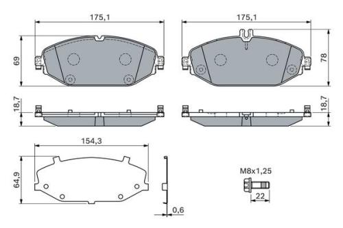 Brake Pad Set, Disc Brake 5