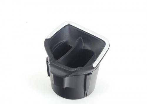 Storage tray, cup holder, passenger side