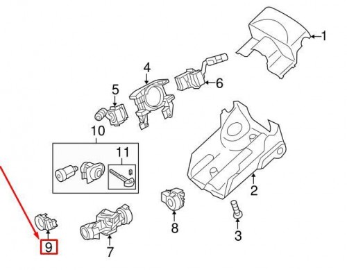 Ignition Immobilizer Module 9