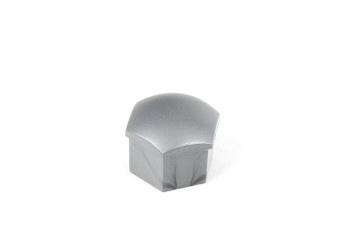 Wheel bolt cap gray metallic