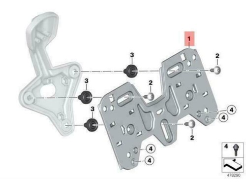 Licence Plate Adaptor