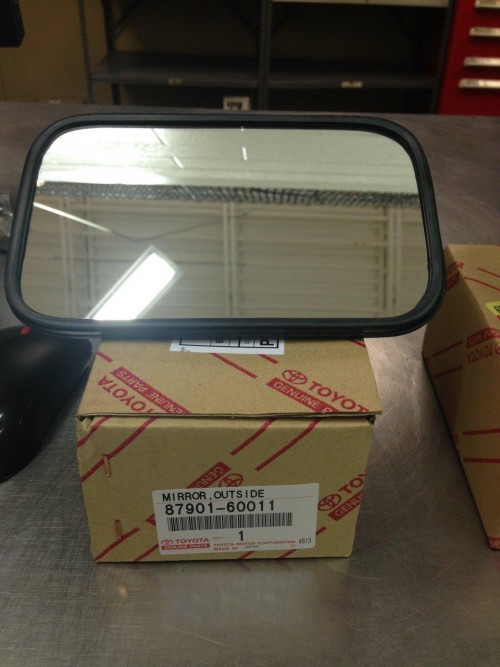 Mirror outer, rh; JP