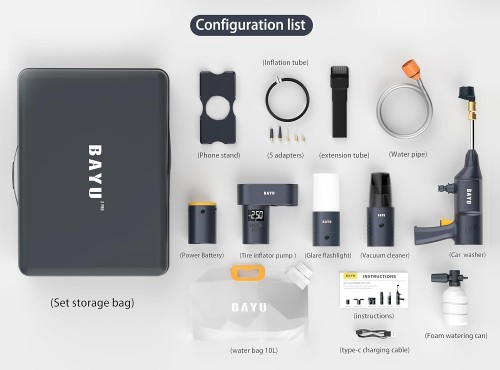 BAYU 2Pro Car Maintenance Kit