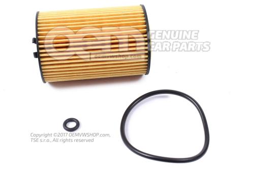 Filter insert with gasket 19