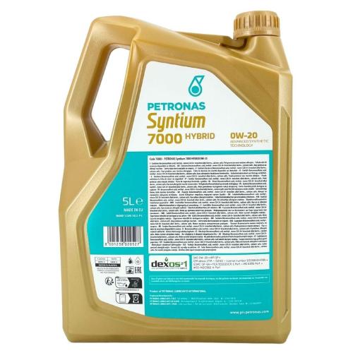 Engine oil SYNTIUM 7000 HYBRID 0W-20 SP 5L 3