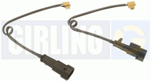 Warning Contact, Brake Pad Wear